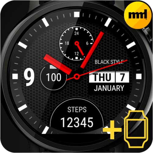 Watch face Black Style...