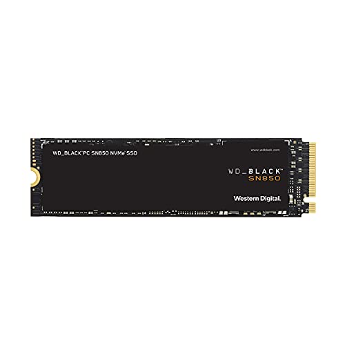 WD BLACK SN850 1 TB NVMe SSD Internal Gaming, Tecnologia PCIe Gen4, velocità di lettura fino a 7.000 MB s, M.2 2280, 3D NAND