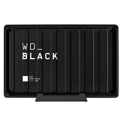 WD_Black WDBA3P0080HBK-NESN - Hard disk esterno portatile da 8 TB D10, compatibile con Playstation, Xbox, PC e Mac