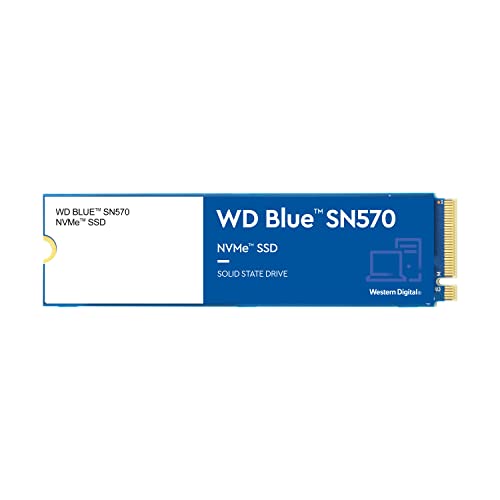 WD Blue SN570 1TB High-Performance M.2 PCIe NVMe SSD, con velocità di lettura fino a 3500 MB s