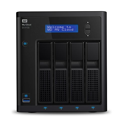 WD My Cloud EX4100 Expert Series 4-Bay Network Attached Storage, 32...