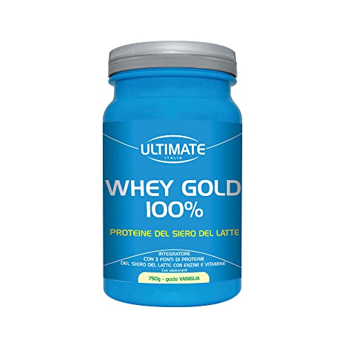Whey Gold 100% - Proteine del siero del latte isolate e idrolizzate...