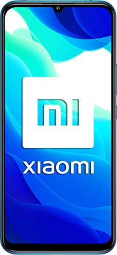 Xiaomi Mi 10 Lite 5G Smartphone, 6 GB + 128 GB, 6.57   AMOLED, 48 MP Quad-Camera, 4160mAh, Blu (Aurora Blue)