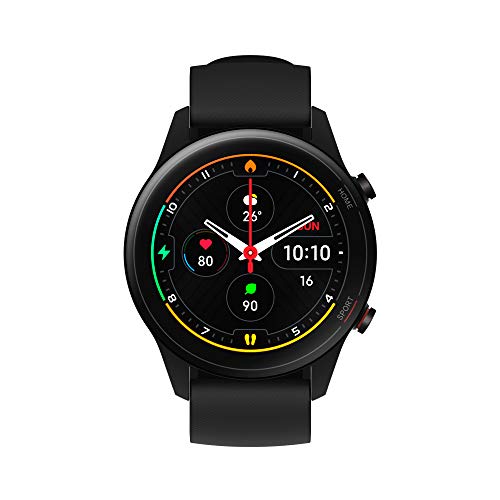 Xiaomi Mi Watch, Orologio Smart, Display AMOLED HD 1.39  , Fino a 16 giorni di autonomia, GPS integrato, NERO