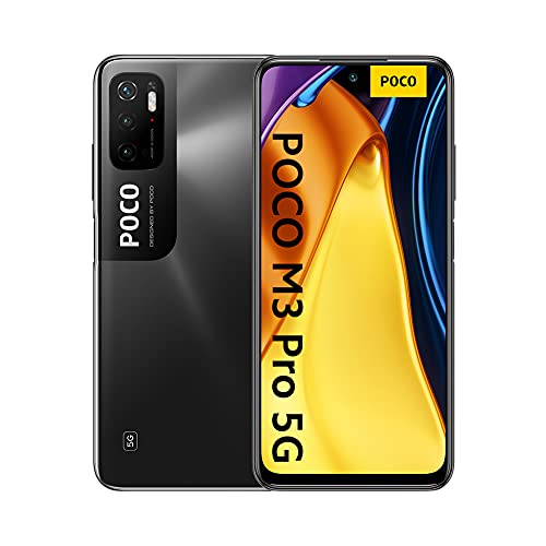 Xiaomi Poco M3 Pro 5G - Smartphone 128GB, 6GB RAM, Dual Sim, Power Black