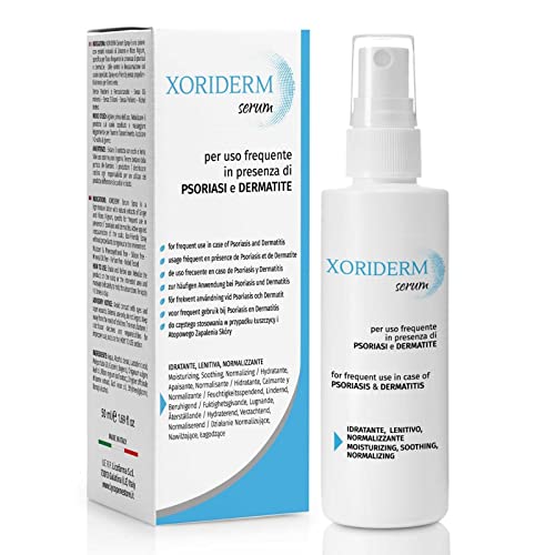 Xoriderm Serum (ex. Psorias Serum) 99% Ingredienti Naturali Lozione Utile in caso di Psoriasi e Dermatiti del Cuoio Capelluto. Azione Lenitiva, Idratante e Normalizzante.