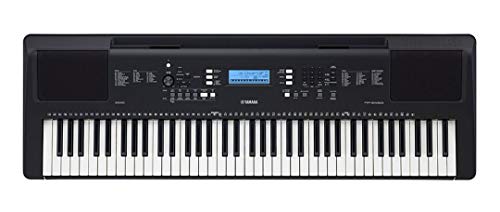 Yamaha Digital Keyboard PSR-EW310 - Tastiera Digitale Versatile e Portatile con 76 tasti Sensibili al Tocco, 622 Suoni Strumentali e Funzione di Apprendimento, Colore Nero