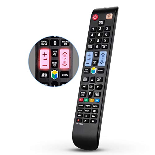 YOSUN, Telecomando universale per tutte le TV Samsung, per Smart TV, LCD, LED, QLED, SUHD, UHD, HDTV, TV curve al plasma, 4K, 3D