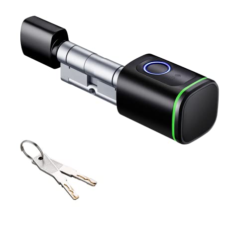 zemismart Tuya Bluetooth Smart Door Lock Cilindro FAI DA TE Impront...