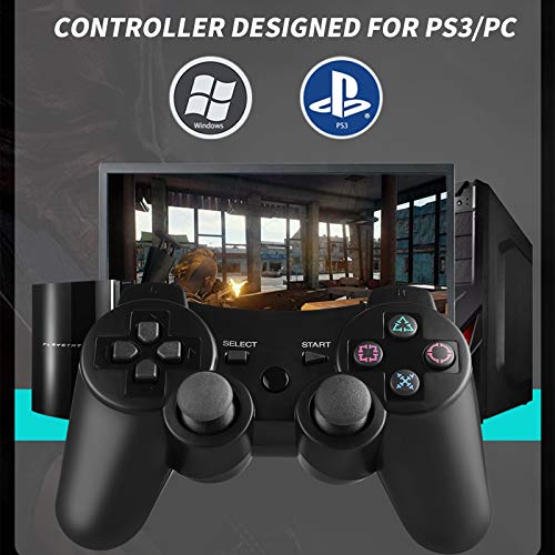 Zexrow Joystick PS3,senza fili Controller di gioco per PS3, PS3 Con...