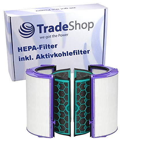 2 filtri HEPA di ricambio + filtro al carbone attivo compatibile con Dyson Pure Cool TP04 TP05 HP04 HP05 DP04 DP05 purificatore d aria sostituisce 969048-03 969048-01