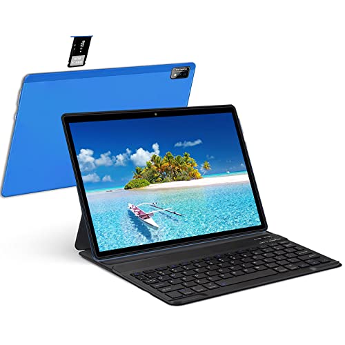 2022 Newmetab P30 Tablet 10 Pollici, 6GB RAM +64GB ROM, 4G LTE & Wifi, Octa-Core,Dual SIM TF Carta, 13MP+5MP Telecamera, Batteria 8000mAh, Android 10 (Blu)