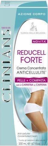 6 x CLINIANS Crema Corpo Conc.Anticellulite Reducell Forte 200Ml...