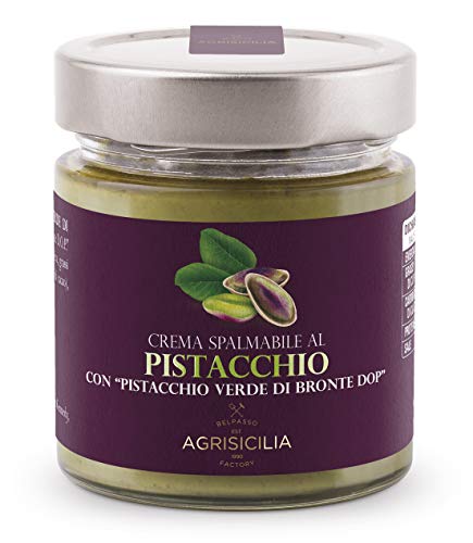 Agrisicilia Crema Spalmabile al Pistacchio DOP, 200g