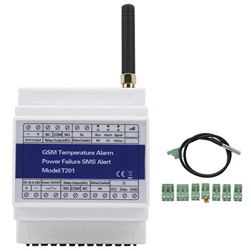 Allarme di temperatura SMS GSM, avviso di interruzione di corrente per sistema di sicurezza domestica, rapporto timer supporto monitoraggio telecomando - sensore di temperatura