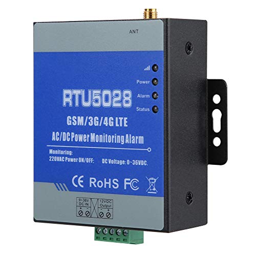 Allarme GSM RTU5028 Monitoraggio dello stato di interruzione di corrente Guasto Ripristino rete di allarme tramite GSM Supporta il sito di monitoraggio del telecomando wireless Siren Sound(UE)