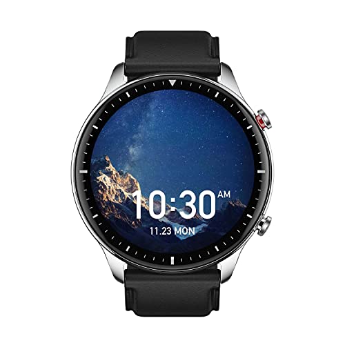 Amazfit Smartwatch GTR 2 Orologio Intelligente Alexa Integrato, AMOLED da 1,39  , Impermeabile 5 ATM Cronometro con GPS, Bluetooth, Memoria Interna Musica da 3 GB (Acciaio Inossidabile)
