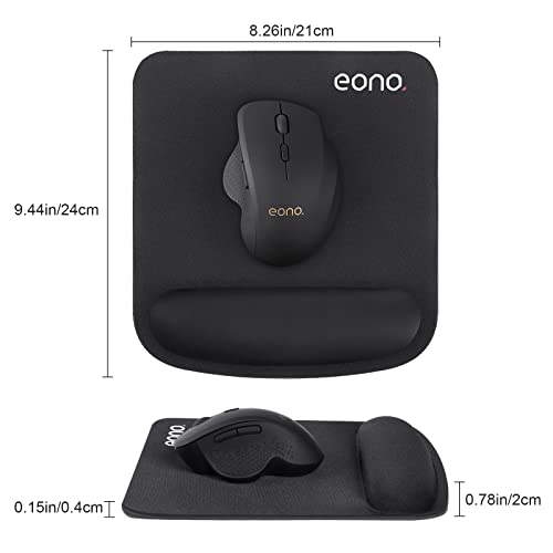 Amazon Brand – Eono Tapettino per Mouse Gaming, Ergonomico Suppor...