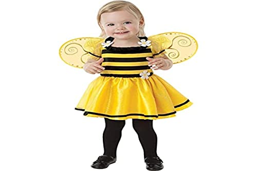 Amscan International Costume da calabrone per bambini di 1-2 anni di età, costume da animali, insetti, per bambini e ragazzi