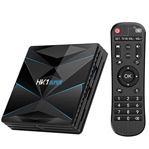 Android TV Box 11.0, HK1 SUPER RK3318 Smart TV Box Quad Core, BT 4....