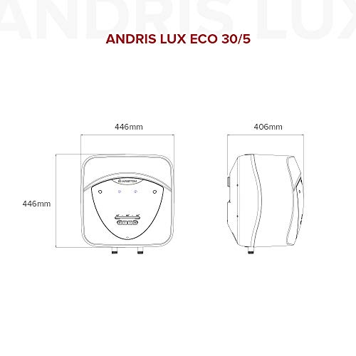 Ariston 3100353 Andris LUX ECO 30 15 - Scaldabagno Elettrico, 220 V...