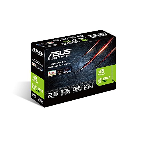 ASUS GT710-SL-2GD5 GeForce GT 710 DDR5 Scheda grafica da 2 GB con r...