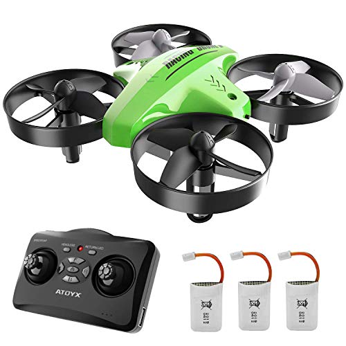 ATOYX Mini Drone per Bambini 66C，3 velocità 3D Flip Protezioni a...