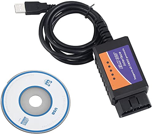 AuraTech ELM327 OBD2 Car Diagnostic Scanner, V1.5 OBDII Code Reader...