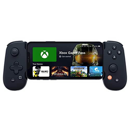 Backbone One Mobile Gaming Controller per iPhone - Trasforma il tuo iPhone in una console di gioco - Gioca a Xbox, PlayStation, PC, Fortnite, Apex, Diablo [1 mese di Xbox Game Pass Ultimate incluso]