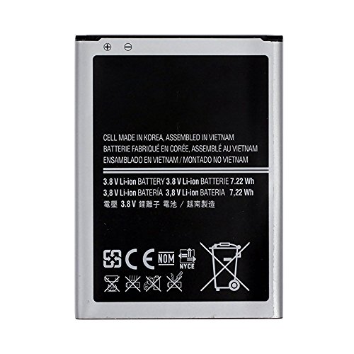 Batteria ad alta capacità 1900mAh compatibile con Samsung S4 Mini i9190