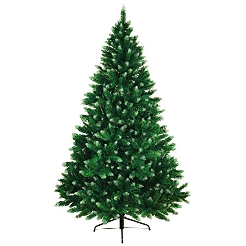 BB Sport Albero di Natale Realistico 150 cm Verde Medio - Zucchero a Velo Abete Natale Artificiale