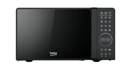 Beko forno a Microonde MGC20130BFB, 20 L, Digitale, 700W, Funzione Grill 1000W, Nero