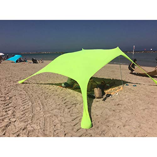 Bestice Tenda da Spiaggia Portatile da Giardino e Pesca Impermeabile Protezione Solare Protezione UV Tenda da Spiaggia Tenda da Campeggio per attività all aperto con Borsa per Il Trasporto