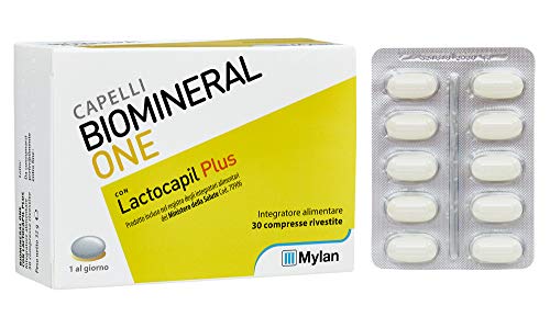 Biomineral One Con Lactocapil Plus Integratore Alimentare Anticaduta Capelli 30 Compresse