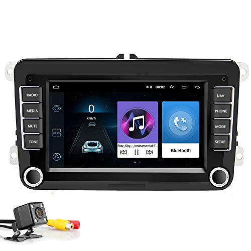 Bluetooth Autoradio 2 Din 7 Android 8.1 Car Lettore multimediale Auto Stereo WIFI GPS Navigazione Autoradio Per Skoda V W Passat B6 Polo Golf