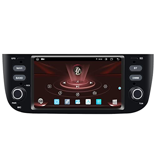 BOOYES Per Fiat Grande Punto 199 310 Linea 323 2012-2016 Android 11 Octa Core 4 GB RAM 64 GB ROM 6.2 Car Multimedia Player GPS Sistema di Supporto Car Auto Play TPMS OBD 4G WiFi DAB