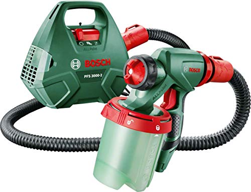 Bosch PFS 3000-2 Sistema Elettrico Di Verniciatura A Spruzzo, In Scatola Di Cartone, Verde