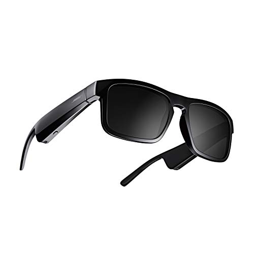 Bose Frames Tenor - Occhiali da Sole con Audio Bluetooth, Rettangolari e con Lenti Polarizzate, Nero