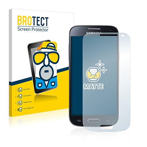 brotect Pellicola Protettiva Opaca Compatibile con Samsung Galaxy S4 Mini Dual I9192 Pellicola Protettiva Anti-Riflesso (2 Pezzi)