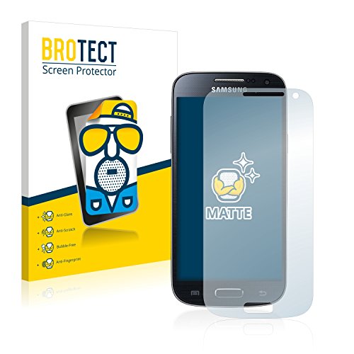 brotect Pellicola Protettiva Opaca Compatibile con Samsung Galaxy S4 Mini LTE (4G) I9195 Pellicola Protettiva Anti-Riflesso (2 Pezzi)