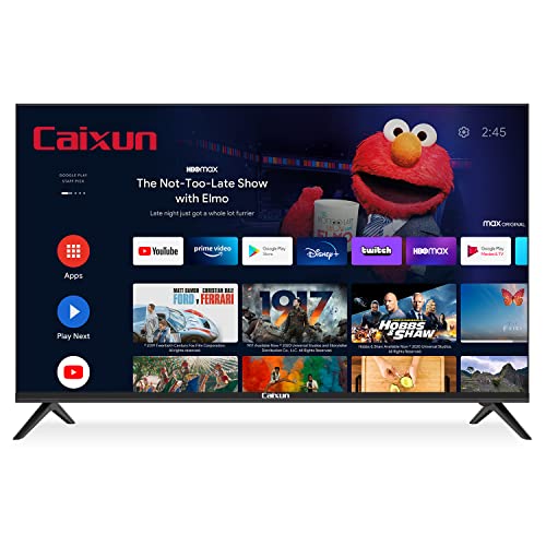 Caixun Smart TV 32 Pollici, Android 9.0, HD, Senza Cornice, con 3 HDMI, 2 USB, Google Assistant, Wifi, Chromecast, EC32V1HA, 2022