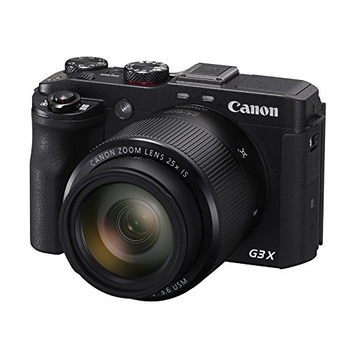 Canon PowerShot G3 X Fotocamera Compatta Digitale, 20.2 Megapixel, Zoom 25 x, Nero