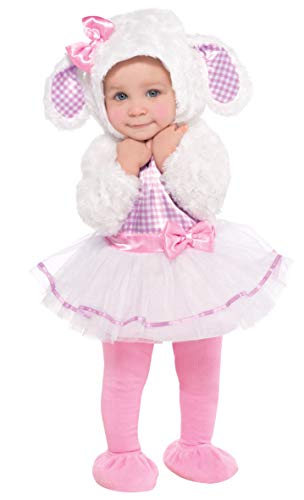 Christy s - Costume da agnellino per bambini, 12-18 mesi