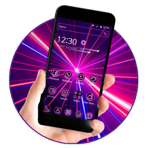 Cool Laser Light Theme and Live wallpaper