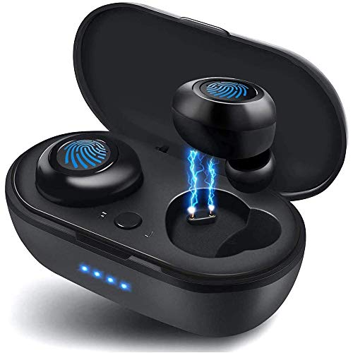 Cuffie Bluetooth 5.0,Auricolari Bluetooth Microfono,Auricolari Blue...