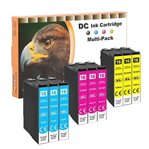 D&C Cartucce d inchiostro Compatibili per Epson 16 16XL per Epson W...