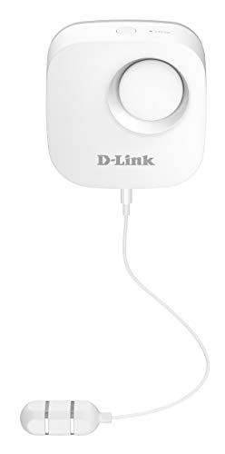 D-Link DCH-S161 Rilevatore perdite acqua alimentato a batteria, Allarme integrato, Notifiche Push tramite App Gratuita