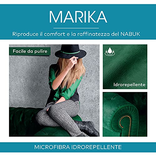 DESHOME Marika - Tessuto al metro Microfibra Idrorepellente effetto...