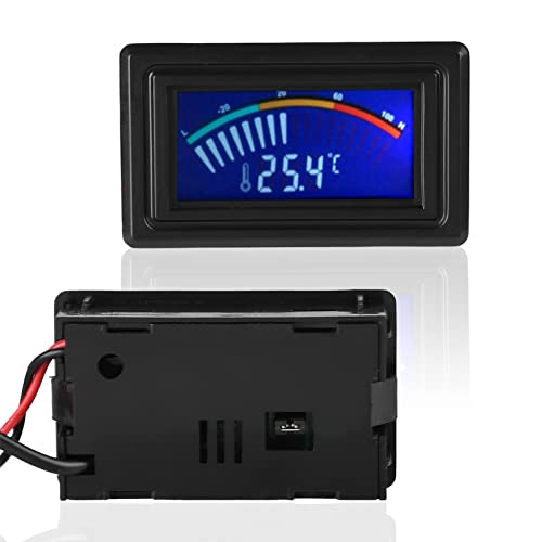Display LCD Termometro digitale per raffreddamento ad acqua, Pratico misuratore di portata Display istantaneo Termometro digitale, Accessori per computer