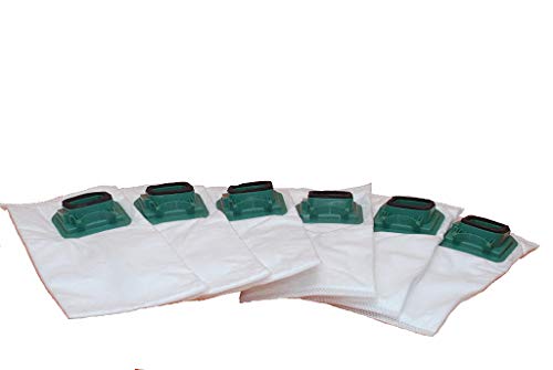 DL SERVICE 6 sacchetti per aspirapolvere di qualità adatto per Vor...